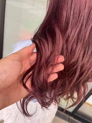 セミロング 金森 斗夢のヘアスタイル