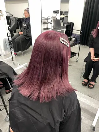 ミディアム MOE 福岡韓国ヘア✧︎のヘアスタイル