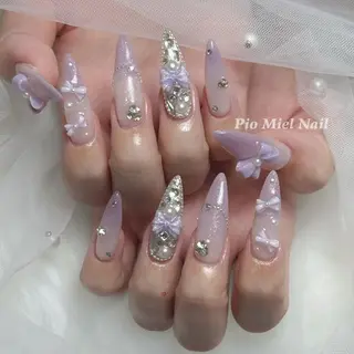 ネイル HANA 長さだしのネイルデザイン