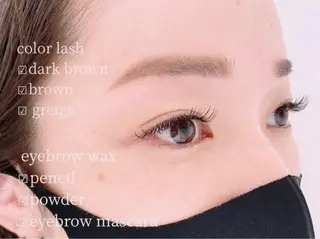 マツエク・マツパ CANVAS beauty salon所属・CANVAS YUUKAの眉毛・アイブロウイメージ