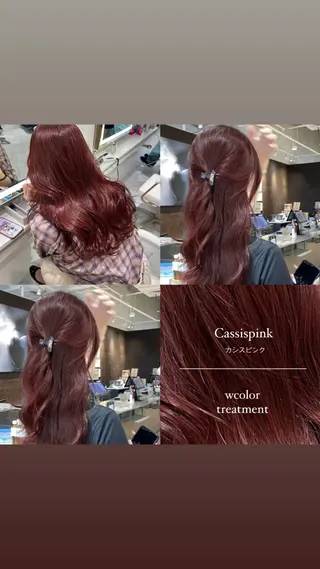 カラー ParveMix 🩶🫧入江 香名のヘアスタイル