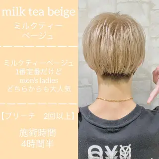 ショート カラー メンズ 髪質改善専門店QOLU所属・✨髪質改善専門店✨ QOLU✨のヘアスタイル