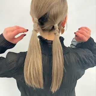 ロング カラー ヘアアレンジ 【柔らか透明感✨/ 似合せ前髪】大石葉月のヘアスタイル