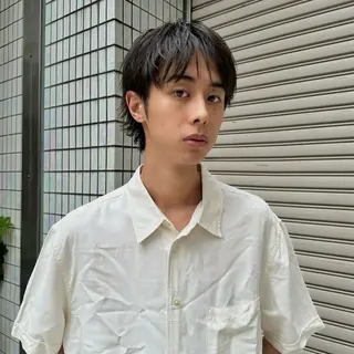 ショート モモセ ユメトのヘアスタイル