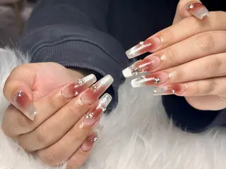 ロング トゥー フエンのネイルデザイン