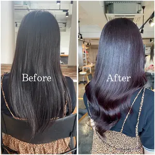 ロング カラー ムラ修正/ ハイトーン💖Riaのヘアスタイル