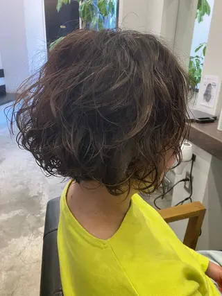 ショート パーマ Riant by TORChe hair works【リアン バイ トルシュ ヘアーワークス】所属・Riant Meguのヘアスタイル
