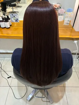 ロング カラー VANCOUNCIL千種【ヴァンカウンシル】所属・yui｜名古屋｜ カラーモデルのヘアスタイル