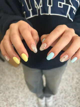 ネイル 小松 千冬snazzyのネイルデザイン