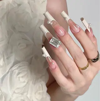 ネイル 長さだし専門店 M2　rikaのネイルデザイン