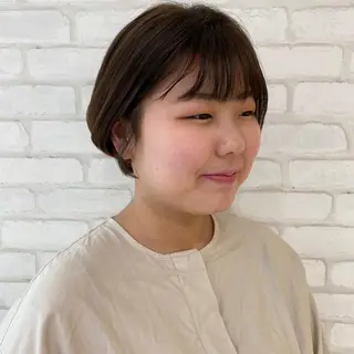 ショート カラー abilita AZUSAのヘアスタイル