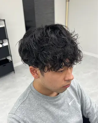 パーマ メンズ シャドウパーマ/ メンズ/KENTAのヘアスタイル
