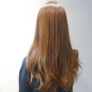 ロング カラー 髪質改善/ブリーチ 田代 龍我のヘアスタイル