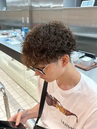 カラー パーマ メンズ fifth 武正 琉生のヘアスタイル