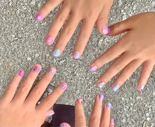 キッズ ネイル うるま市サロン Yuko Izawaのネイルデザイン