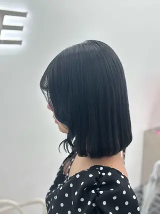 ミディアム カラー 韓国風暗髪ヘア🤍 🫧MIREIのヘアスタイル