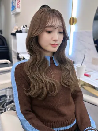 ロング カラー ニシダヒカリ🌙 髪質改善×似合わせのヘアスタイル