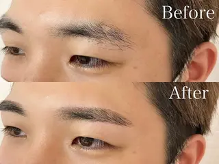 メンズ アイブロウ Eyelash Salon Blanc 近鉄四日市店所属・Miyamoto 🫧の眉毛・アイブロウイメージ