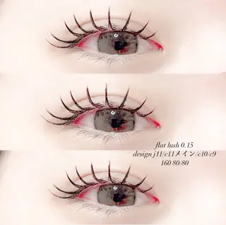 マツエク・マツパ 🎀Moa🎀 【束感まつ毛】のマツエク・マツパデザイン