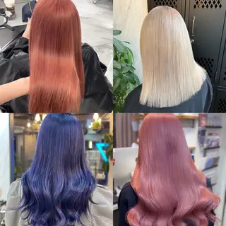 ロング 菜々🫧新宿 透明感ケアブリーチのヘアスタイル