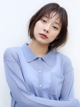 ショート カラー ANDREY 表参道 ショート×髪質改善のヘアスタイル