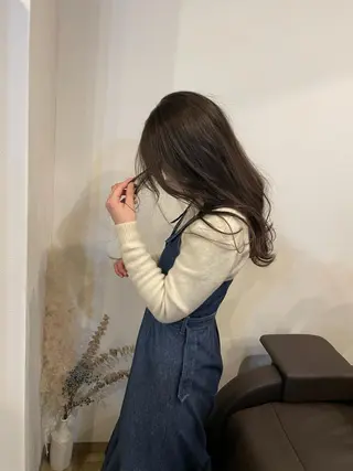 ロング カラー レイヤー×髪質改善 ×透明感/杉田 圭のヘアスタイル