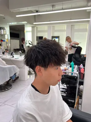 ショート カラー 韓国レイヤーカット /REIのヘアスタイル