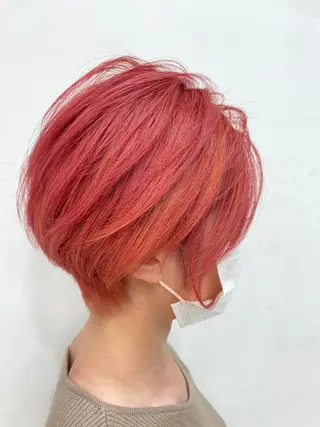 ショート カラー Ash 亀戸店 岸田奈々👧🏻のヘアスタイル