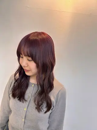 ロング 畑澤 和果のヘアスタイル