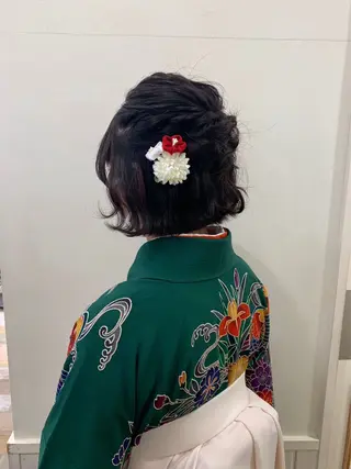 ヘアアレンジ 韓国ヘア ‎⟡.·KANA🐥のヘアスタイル