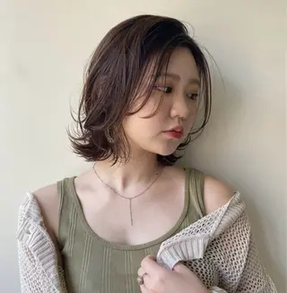 ショート 艶カラー/ レイヤー/あいりのヘアスタイル