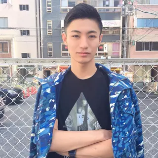 ショート カラー ヘアアレンジ メンズ As hair所属・柔らか垢抜けｶﾗｰと ｶｯﾄ🫧ASUKAのヘアスタイル