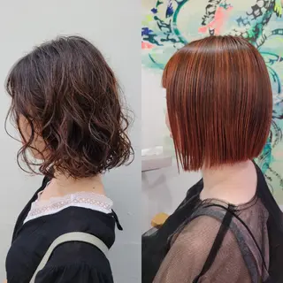 ミディアム パーマ coii コイ【原宿/表参道】のヘアスタイル