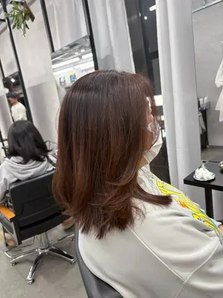 ミディアム LIV My(マイ) 髪質改善/箕面のヘアスタイル