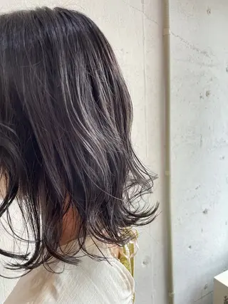 ミディアム 小村 敏司のヘアスタイル