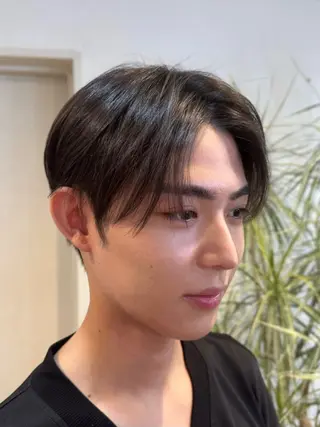 ショート パーマ ダウンパーマ/韓国 ヘア/ブリーチ/桑本のヘアスタイル