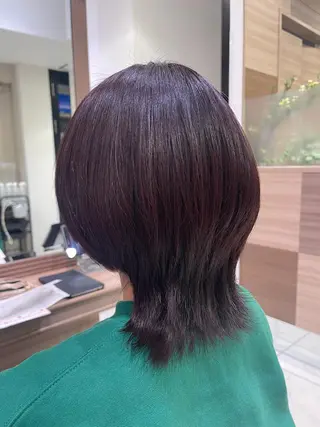 ショート カラー 艶カラー みゆう🎀のヘアスタイル