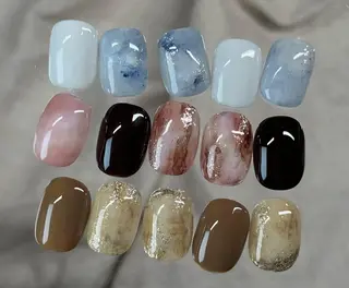 ネイル By moonネイル 🌷ワンホン/韓国風のネイルデザイン