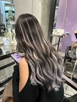 カラー 複雑履歴ブリーチ/ keitoのヘアスタイル