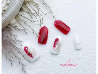 ネイル ネイルリボン 石田のネイルデザイン