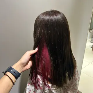 セミロング カラー JURI 🎀透明感カラー🎀のヘアスタイル