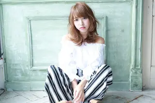 ミディアム 指名支持率NO.1 スタイリストのヘアスタイル