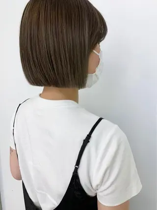 ショート オチ ハナのヘアスタイル