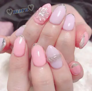 ネイル まるみ ♡のネイルデザイン