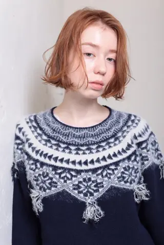 ミディアム カラー 柔らかカラー🫧🌱 ナナコのヘアスタイル