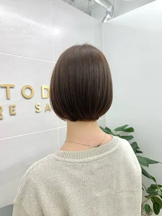 ショート カラー 本格ヘッドスパ🌿 ×ヘア　佐藤のヘアスタイル