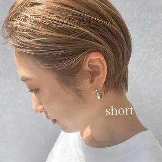 ショート analogue所属・u harukaのヘアスタイル