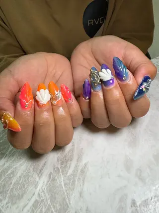 ネイル YOUTH nails waxing所属・YOUTH natsumiのネイルデザイン