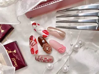 ネイル ゆりか ジョアアンジェ福島のネイルデザイン