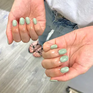 カラー ネイル nailsalon shin/ikedaのネイルデザイン